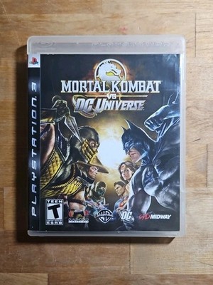 Mortal Kombat vs. DC Universe PlayStation 3 CIB Tested And Working