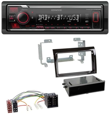Kenwood MP3 Bluetooth USB DAB Autoradio für Fiat Ducato Citroen Jumper 06-11 pia - Bild 1 von 4