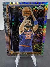💥2025 Topps Chrome Karl-Anthony Towns #179 X-Fractor New York Knicks