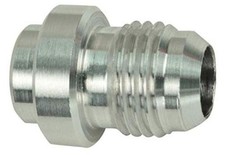 Aluminum -6AN Weld On Bung Male Hose End Nipple Weldable 6 AN AN970-06A
