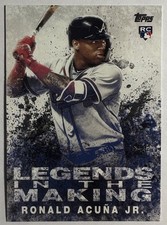 2018 Topps Update Series - Legends in the Making Ronald Acuña Jr. #LITM-1 (RC)