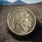 1937-S Buffalo Nickel Full Date With Partial Horn #BN1937-S FDWPH