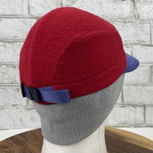 VTG Patagonia Synchilla Fleece Duck Bill Ear Flap Medium Winter Hat Made in USA - Picture 4 of 11