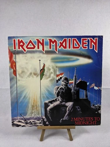 Iron Maiden "2 Minutes To Midnight" Vinyl 12" Single 1984 EMI  12EMI 5489