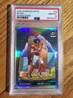2024 Panini Donruss Optic Downtown! Bo Nix #19 (RC) PSA 10 GEM MINT
