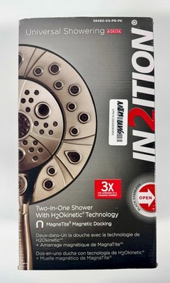 Delta In2ition Universal Showering Showerhead Two-in-One Combo - Bronze