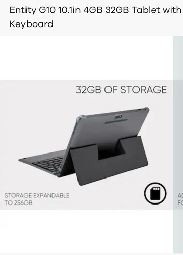 Entity 10.1 Inch 32GB Wi-Fi Tablet Black - NEW | eBay