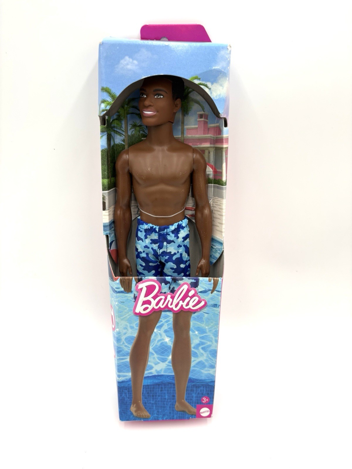 Barbie Friend Ken Doll in Swimsuit Tropical Beach A.A Doll Water Play New 2023