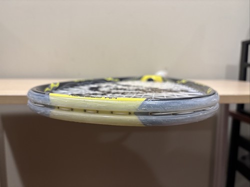Dunlop Venom 110 Yellow squash racket With Black Silver Orange Carry Case - Picture 9 of 12
