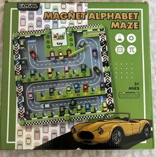 Lamvol Magnet Alphabet Maze Spelling Game Ages 3+ New