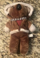 Vintage Koala Bear 1983 Interpur Plush Toy Brown Stuffed Animal Collectible 11in
