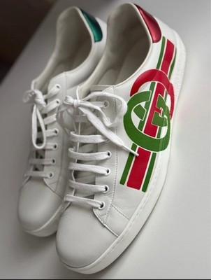 Gucci Ace Interlocking G Logo Double GG