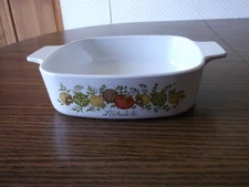 Corning Ware Spice of Life L'Echalote A-1-B 1 quart baking dish  no lid