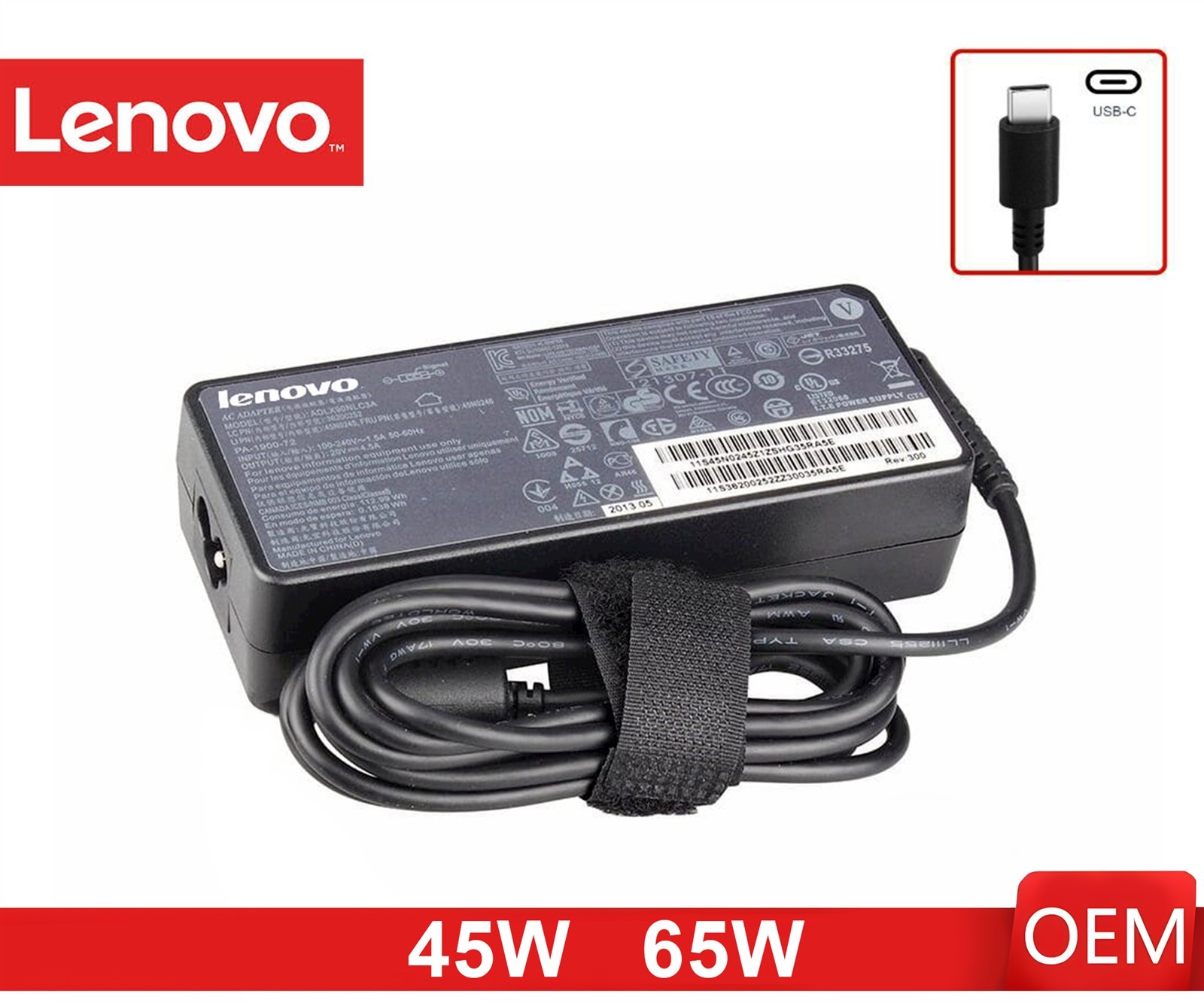 Charger Lenovo Thinkpad Yoga Oem