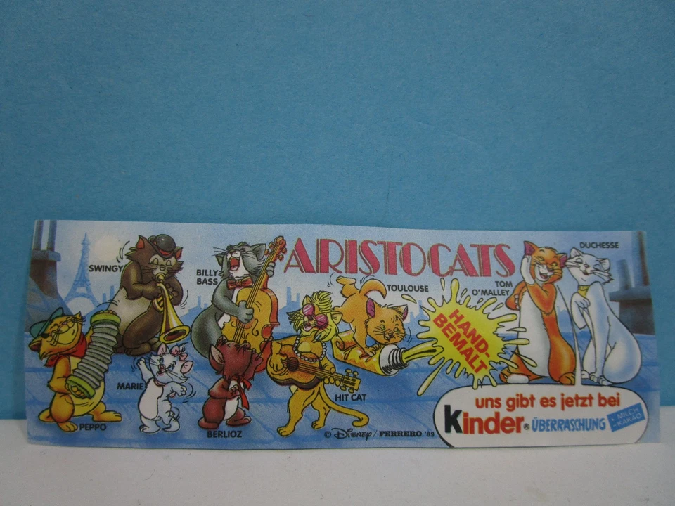 BPZ Aristocats 1989  100% Original - Bild 1 von 2