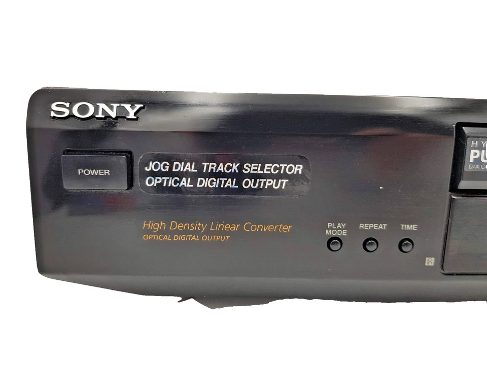 Sony CDP-XE310 CD Compact Disc Player Deck Vintage HiFi Collectible Retro Black - Image 3 of 4