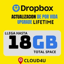 Dropbox 18GB Lifetime | ReferraI Service | 24hrs Shipping | Read Details