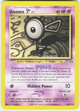 Unown [F] Uncommon Neo Discovery 48/75 MP Unlimited on eBay