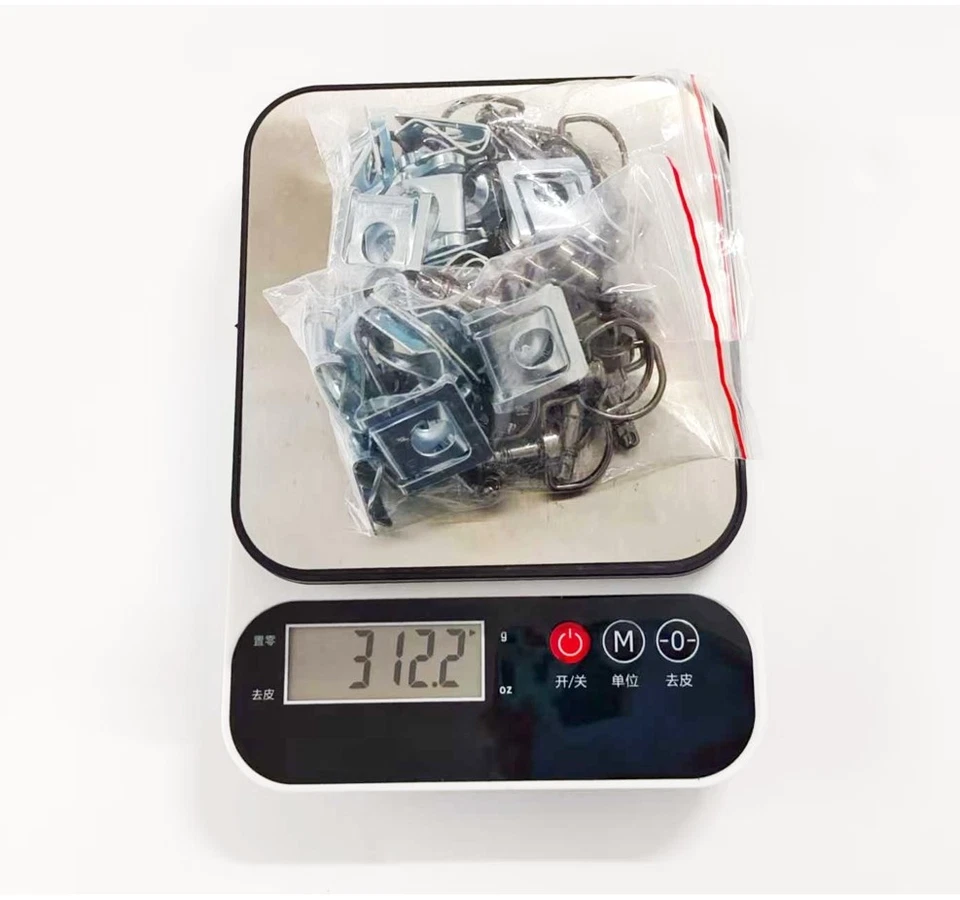 Sujetador de carenado de carrera de 1/4 anillo en D universal de 17 mm para motocicleta de liberación rápida Foto 3 de 4