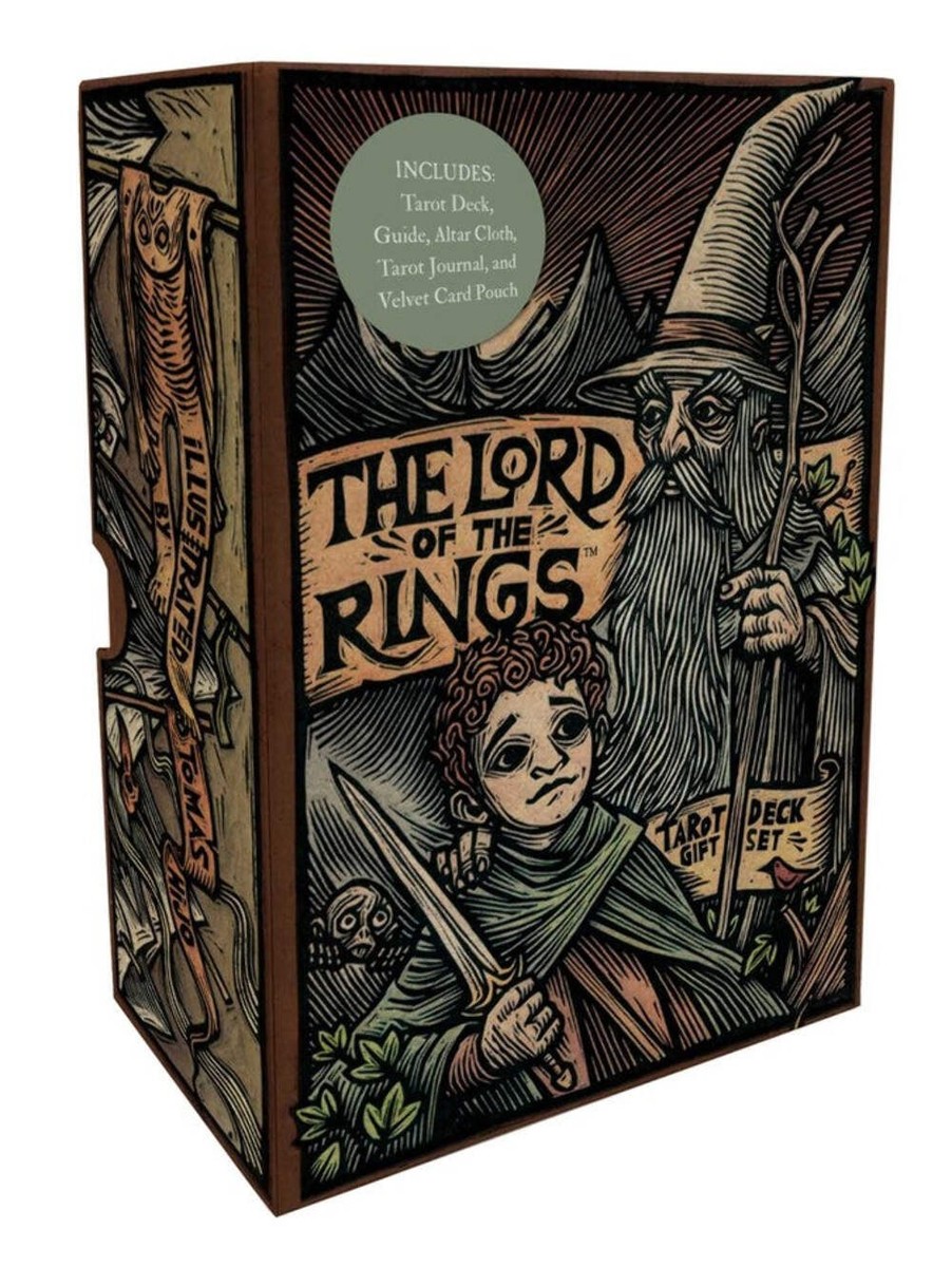 Herr Der Ringe Tarotkarten-Set Inkl. Ratgeber & Handy-Aufkleber – Offiziell Lizenziert Für Fans & Sammler