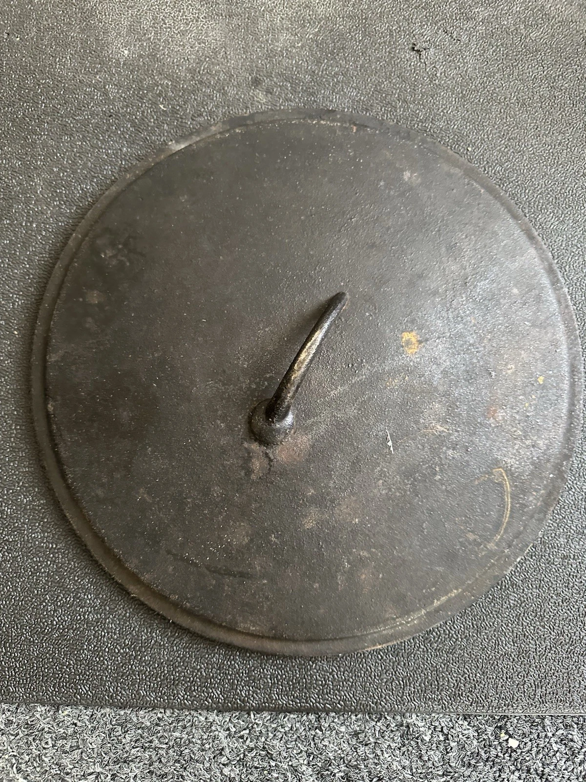 12.5 Inch Round Cast Iron Frying Pan Lid Wagner? Griswold?