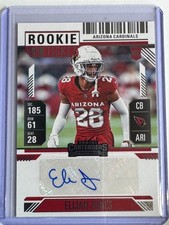 Elijah Jones 2024 Panini Contenders Rookie Ticket RC #262 Auto Cardinals AU RC