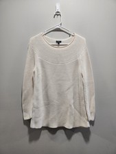 Talbots Ivory Knit Sweater - Size Small