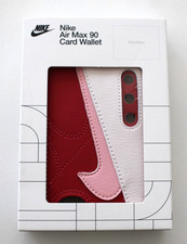 Nike Icon Air Max 90 Card Wallet Adult Slim Gym Red/Medium Brown/Sheen