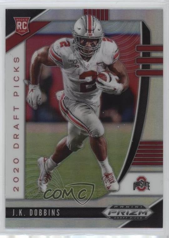 2020 Panini Prizm Draft Picks Rookies Silver JK Dobbins #114 Rookie RC 14md