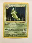 Pokemon TCG Metapod Base Set 54/102 Regular Shadowless Common Card