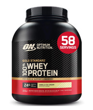 Optimum Nutrition Gold Standard Whey Protein, Vanilla Ice Cream, 3.96 lb