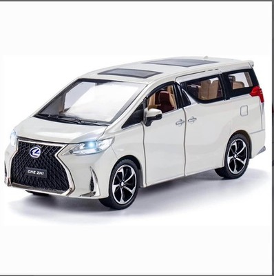 1:24 Lexus LM300H MPV Minivan 1/24 Diecast Modellauto Spielzeug Sammlung Geschenk Kinder