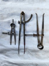 Vintage Lot Of 3 Compass, Scribe's? Craftsman, Made In USA #8