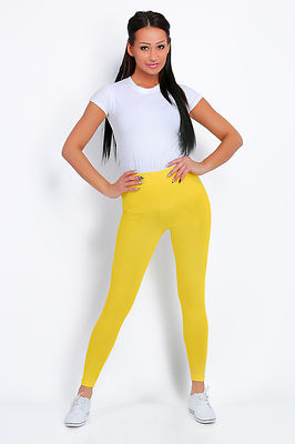 Baumwollleggings verschiedene Längen volle Länge, zugeschnitten 3/4, mit Spitze Fitnesshose