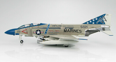 Hobby Master 1/72 HA1924 F-4J Phantom II VMFA-451 USS Forrestal 1976 Neu Mint