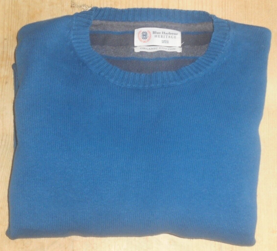 MENS MEDIUM MARKS & SENCER BLUE HARBOUR HERITAGE TEAL… Gem