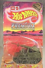 Hot Wheels Leo India Premium #9380 ROCKETANK Dark Green w/Black MW Wheels