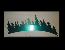 JAYCO EAGLE RV CAMPER FEMA POPUP TEARDROP CARGO TRAILER DECAL FOREST SCENE NEW