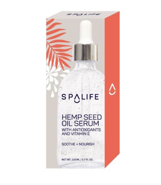 With Hemp Oil + Antioxidants + Vitamin E 3.7oz Spa Life