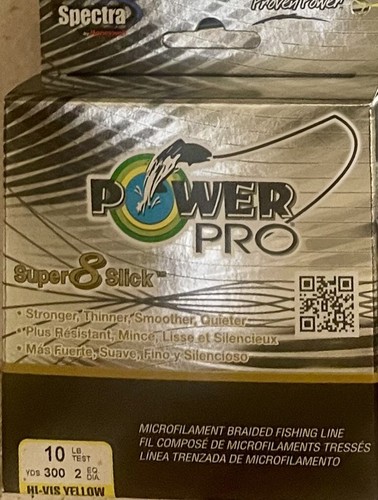Power Pro Super8Slick Braided Line 8 Strand Spectra Braid 300 YDS - Pick Color - Picture 18 of 18