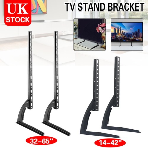 Universal Table Top TV Bracket Base VESA Pedestal Mount Stand 14"65" LCD LED 3D eBay