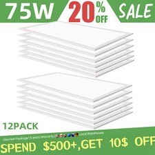 2x4 Led Flat Panel Light 75w Led Drop Ceiling Troffer Lights 5000k Bright White 2x4 Led Flat Panel Light 75w Led Drop Ceiling Troffer Lights 5000k Bright White