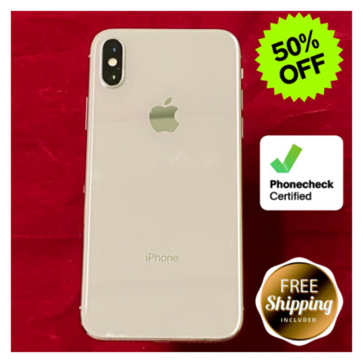 Apple iPhone XS 64GB/256GB Unlocked - Space Gray/Silver (Verizon/AT&T/T-Mobile)