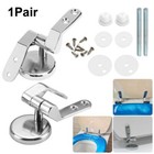<!--F#f_0-->Chrome Toilet Seat Hinges Toilet Lid Hinge Replacement Mountings Toilet Linker<!--F/-->