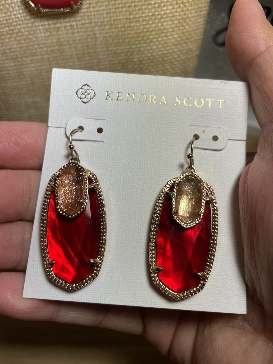 Kendra scott on sale cherry red illusion