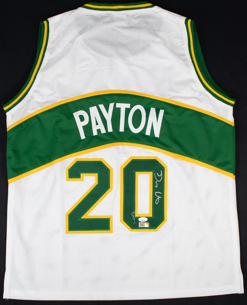 Gary Payton Signed Seattle Supersonics Jersey (JSA COA) 2006 NBA