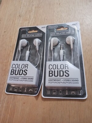 Sentry Noise Isolating Lightweight, Stereo Sound, Color Buds H0220 Free Shipping
