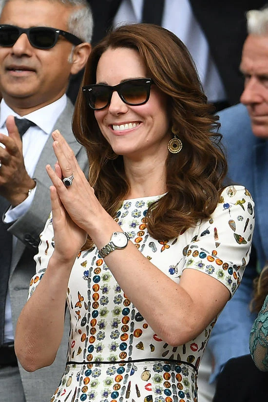 Abito midi Alexander McQueen Obsession stampa talismano US8 ASO Royal Celebrity