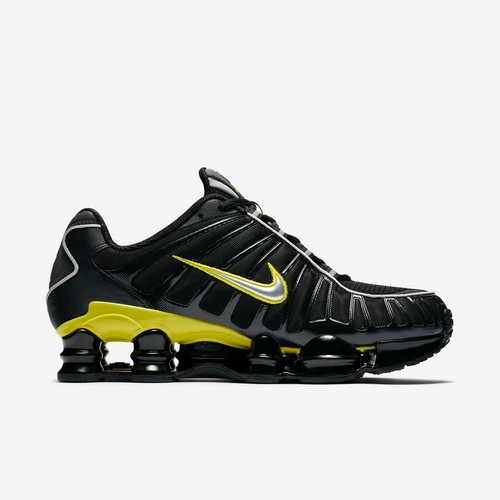 ORIGINALI Nike Shox Turbo Lister Scarpe Da Ginnastica Nero Argento  Metallizzato GIALLO CN0151 002 | eBay