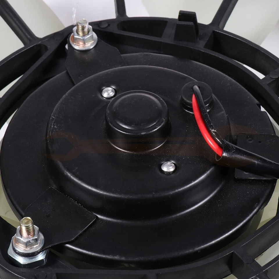 Conjunto de ventilador condensador radiador 2,4 L 2003-2006 Honda Element 2 piezas Foto 4 de 4